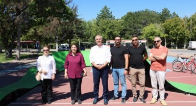 Kayseri Büyükşehir'den vatandaşa bisiklet parkuru