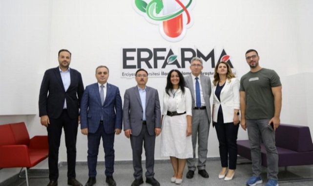 Kayseri dinamiklerinden ERFARMA'ya ziyaret