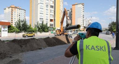 Kayseri Kocasinan'da altyapı yenileniyor