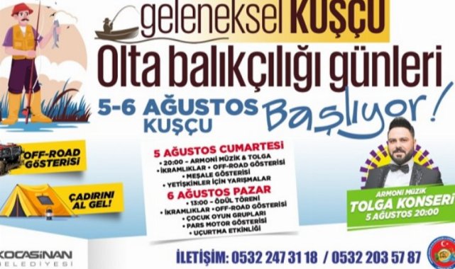 Kayseri Kocasinan'da balık dolu hafta sonu