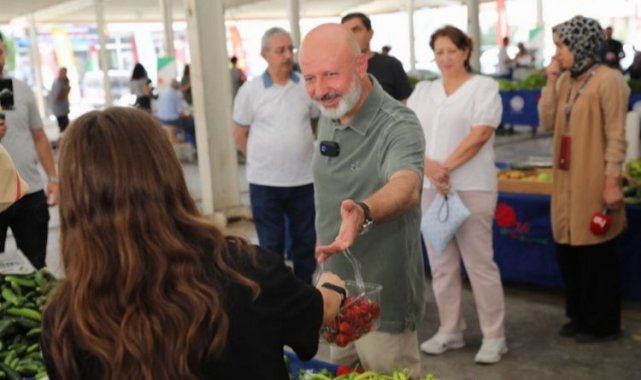 Kayseri Kocasinan'da Ekolojik Pazar kapılarını açtı