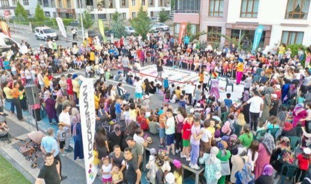 Kayseri Kocasinan'da sokak oyunları mutluluğu