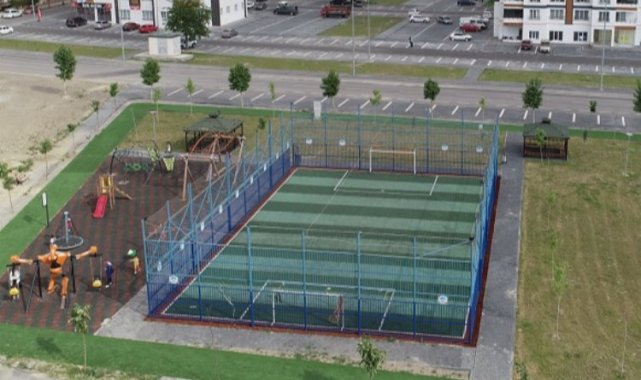 Kayseri Melikgazi Belediyesi'nden 4 yeni futbol sahası