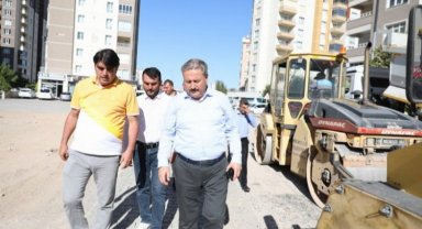 Kayseri Melikgazi'de altyapı çalışmaları tam gaz