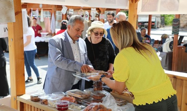Kayseri Talas'ta Maharetli Eller Pazarı açıldı