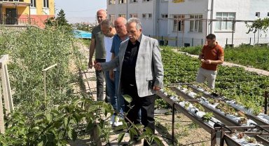 Kayseri Talas'ta örnek deneme bahçeleri