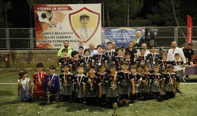 Körfez’de miniklerin turnuvası nefesleri kesti