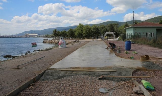 Körfez Yarımca'ya yeni sahil parkı geliyor