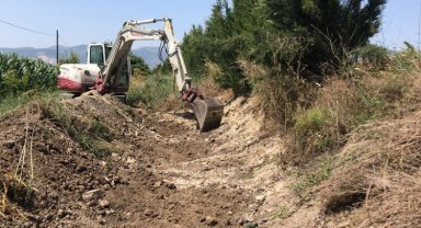 Manisa Kırkağaç'ta olası taşkınlar karşı önlem