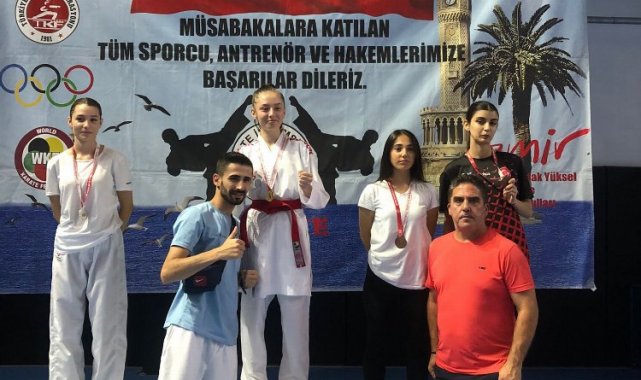 Manisalı karatecilerden 5 madalya