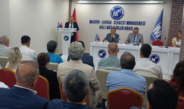 Mardin'de mali müşavirlerin sorunları masaya yatırıldı