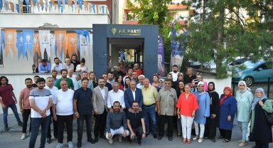 Memduh Büyükkılıç'tan AK Parti Talas'a ziyaret