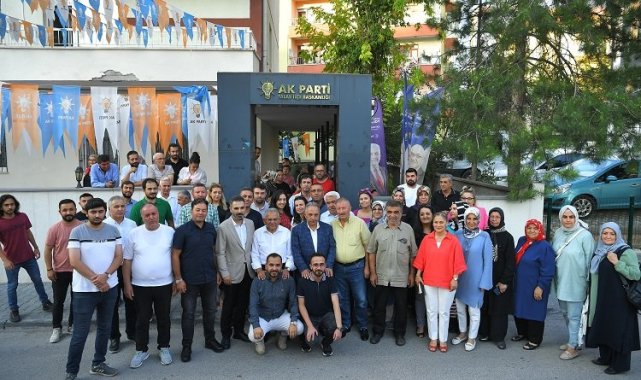 Memduh Büyükkılıç'tan AK Parti Talas'a ziyaret