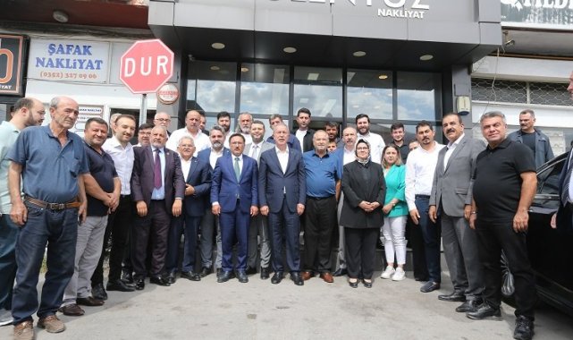 Memduh Büyükkılıç'tan nakliyecilere 'deprem' teşekkürü