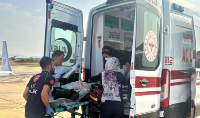 Minik çocuk şifa için Şanlıurfa’dan Bursa’ya getirildi