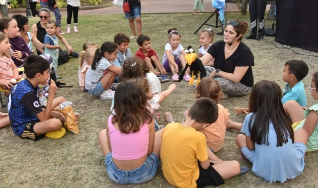Minikler Masal Atölyesi’nde buluştu