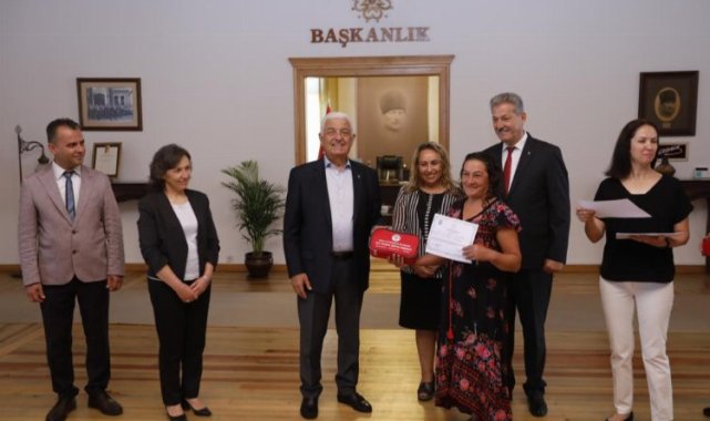 Muğla'da 'Evde Bakım'ın sertifikaları Başkan Gürün'den