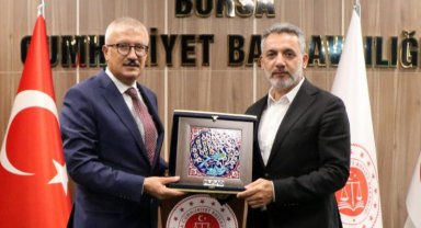 MÜSİAD Bursa'dan Başsavcı Solmaz'a nezaket