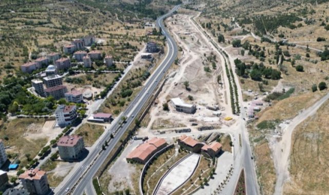 Nevşehir Millet Bahçesi hızla ilerliyor