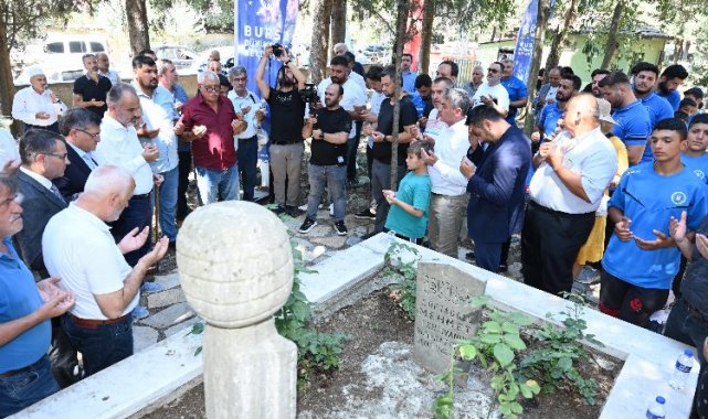 Osmanlı Sarayı'nın başpehlivanı Bursa'da dualarla anıldı