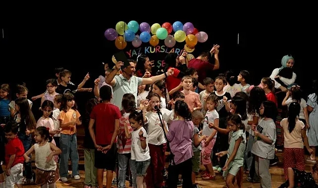 SGM yaz kurslarına şenlikli final