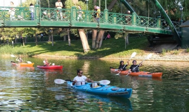 Su sporu sevenlere ücretsiz kano eğitimi
