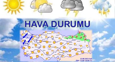 Yurtta bugün hava nasıl olacak?