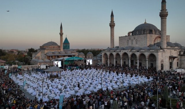 250 semazenin büyüleyen sema ayini