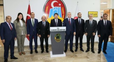 Adalet Bakanı Çankırı Belediyesi'ni ziyaret etti