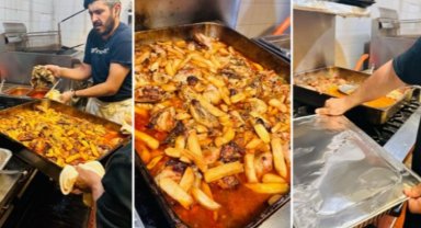 Amerika'daki Türklerin başlattığı ücretsiz yemek kampanyasına ilgi büyük