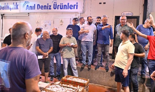 Antalya Muratpaşa'da balık mezadı