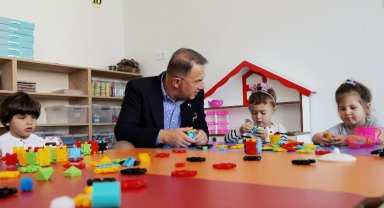 Beylkidüzü'nde bir kreş daha dersbaşı yaptı