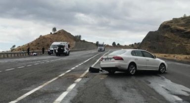 Bingöl-Diyarbakır karayolunda kaza: 5 yaralı
