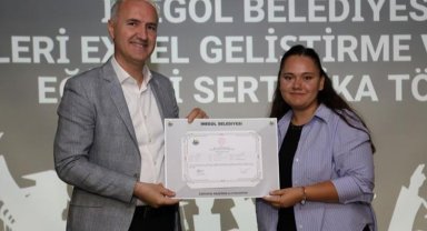 Bursa İnegöl'de hizmet içi eğitimde sertifikalandılar