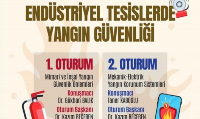 Bursa İnegöl'den 'yangın güvenliği' semineri