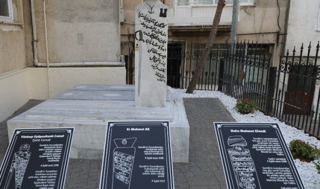Bursa'da Gemlik Belediyesi'nden şehitlere saygı