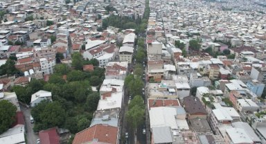 Bursa'da Teyyareci Mehmet Ali Caddesi yenilendi