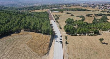 Büyükşehir eski Honaz yolunu yeniliyor