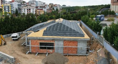 Çayırova'da Gençlik Merkezi'nin kaba inşaatı tamamlandı