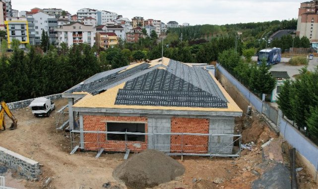 Çayırova'da Gençlik Merkezi'nin kaba inşaatı tamamlandı