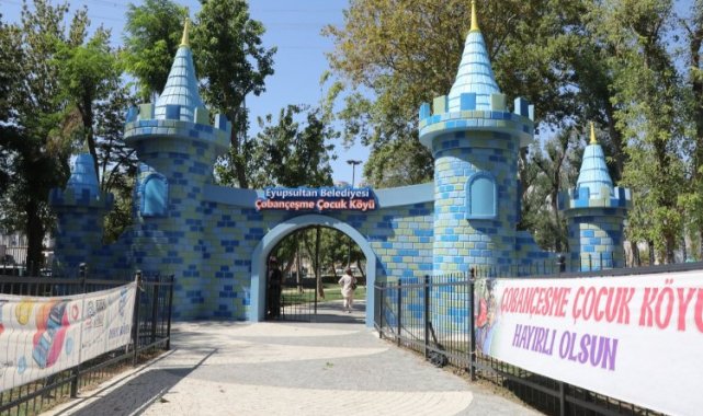 Çobançeşme Çocuk Köyü'ne festival gibi açılış