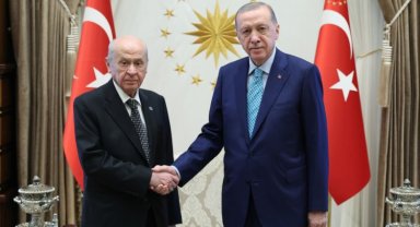 Cumhurbaşkanı Erdoğan, Bahçeli ile görüştü