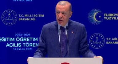Cumhurbaşkanı Erdoğan'dan ek ders ücreti müjdesi... Erdoğan ilk ders zilini çaldı