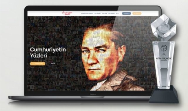'Cumhuriyet'in Yüzleri'ne 'altın' ödül
