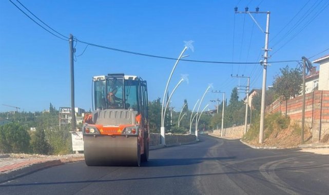 Dilovası'nda üstyapı çalışmaları sürüyor