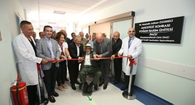 Dr. Mustafa Adnan Özderici Yoğun Bakım Ünitesi açıldı