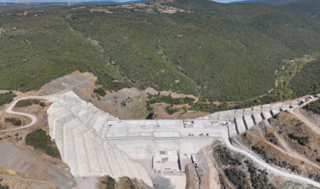 DSİ Bursa Gölecik Barajı'nda çalışmaları sürdürüyor