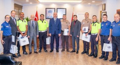 Düzce İl Emniyet Müdürlüğü ödüllendirdi
