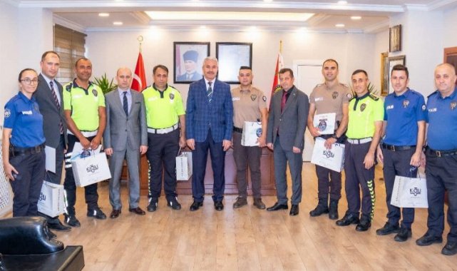 Düzce İl Emniyet Müdürlüğü ödüllendirdi
