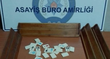 Edirne Keşan'da kumar baskını